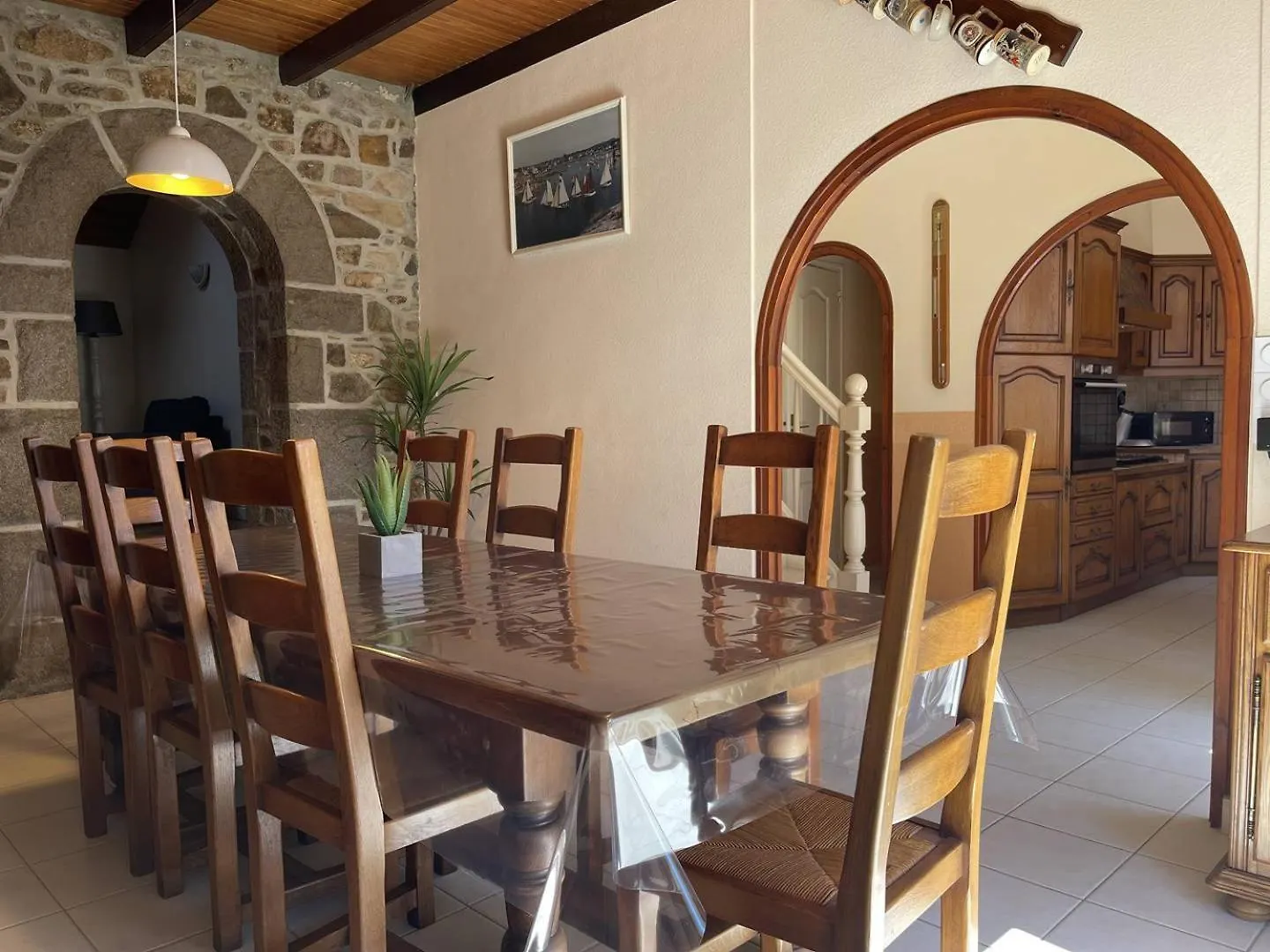 Maison Vue Sur Mer Avec Jardin Wifi Au Port De Ploumanac'H A Perros-Guirec - Ref 325