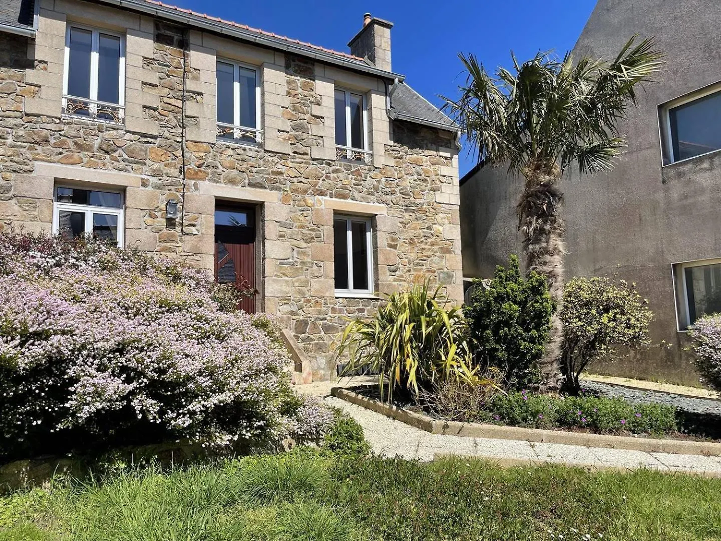 Maison Vue Sur Mer Avec Jardin Wifi Au Port De Ploumanac'H A Perros-Guirec - Ref 325